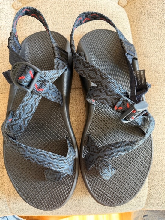 Chaco Z/2 Classic Blue Black Adjustable Sandals Men’s Size 11 NWOT main image 9